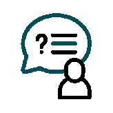 Sprechblase-kommunikation-anfrage