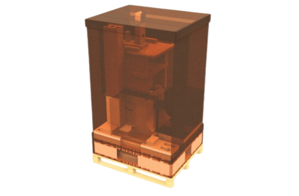 Verpackung Körperscanner Palette