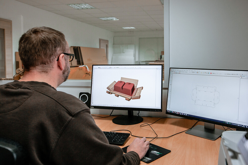 Entwicklung NEXTPACK 3D Zeichnung Entwicklung NEXTPACK 3D Zeichnung